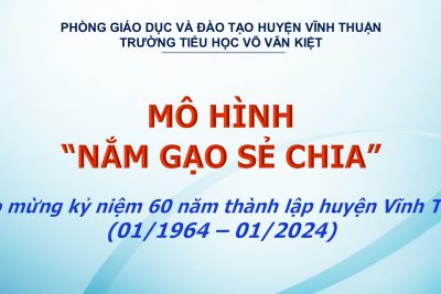 Mô hình “Nắm gạo sẻ chia” năm học 2023-2024