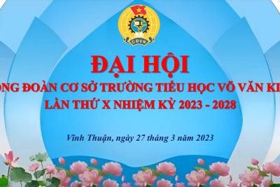 Đại hội CĐCS nhiệm kỳ 2023-2028