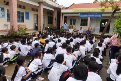 Hoạt động hưởng ứng kỷ niệm 60 năm phong trào “Nghìn việc tốt” của trường Tiểu học Võ Văn Kiệt