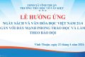 HƯỞNG ỨNG NGÀY SÁCH VÀ VĂN HÓA ĐỌC VIỆT NAM 21/4 GẮN VỚI PHONG TRÀO ĐỌC VÀ LÀM THEO BÁO ĐỘI