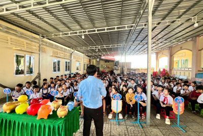 CÔNG TRÌNH VÌ ĐÀN EM THÂN YÊU – LAN TỎA YÊU THƯƠNG TỪ NHỮNG CHÚ HEO ĐẤT